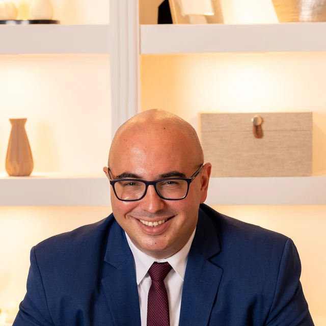 Retrato de Daniel Roxo de Paula Chiesse, advogado